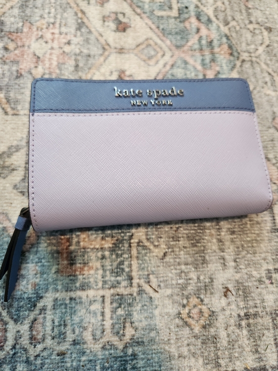 kate spade Handbags - kate spade lilac and blue double-tone zip wallet